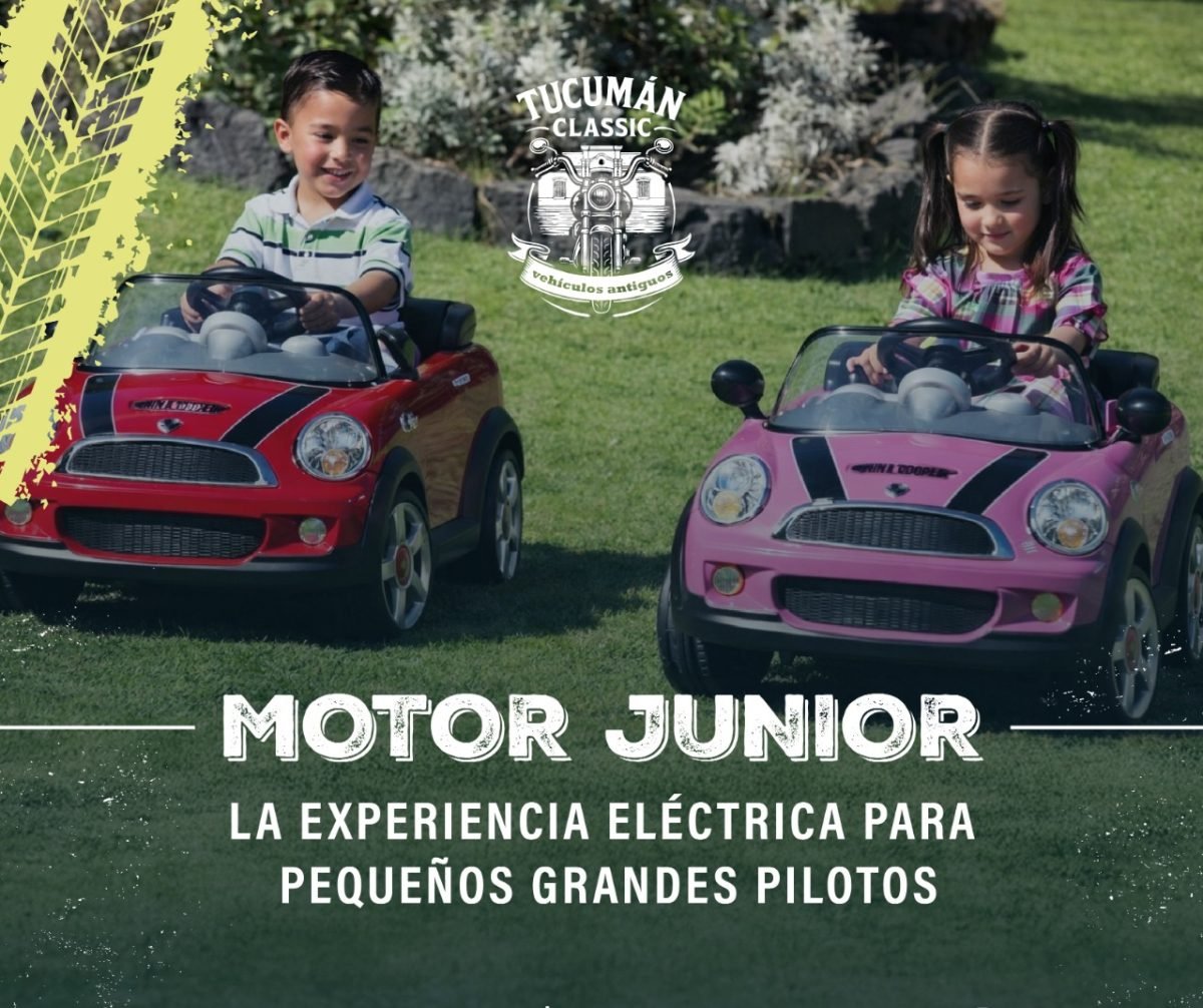 Motor Junior: la experiencia eléctrica para pequeños grandes pilotos